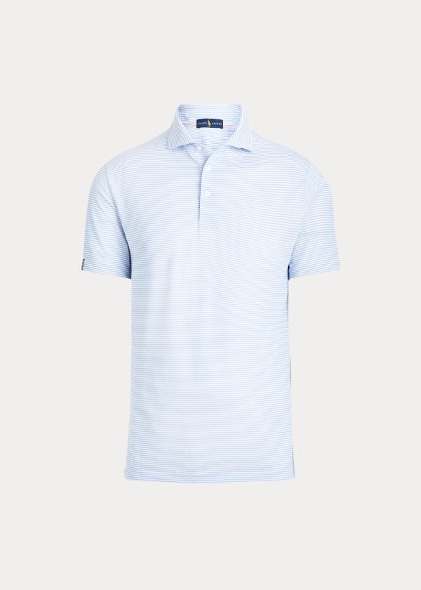 Ralph Lauren Custom Slim Performance Polo Herre Danmark (TLHQN3971)